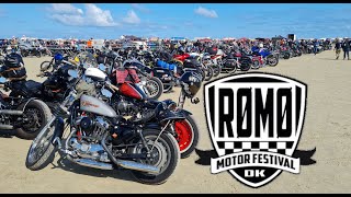 Römö Motor Festival 2021 Dänemark Run Part 2  Romo Harley Sportster  Panhead Sound [upl. by Hulbert]