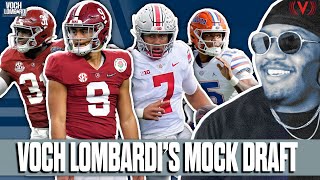 Voch Lombardis 2023 NFL Mock Draft  Player Rankings  Voch Lombardi Live [upl. by Aelyak]