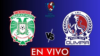 MARATHON VS OLIMPIA EN VIVO  LIGA NACIONAL HONDURAS CLAUSURA 2024  HORARIO Y DONDE VER [upl. by Anne]