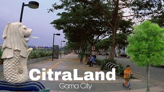 CitraLand Gama City Launching Rumah Contoh dengan Konsep City Living at The Water Front [upl. by Fairleigh192]