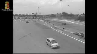 Incidente Stradale in Diretta Webcam su Autostrada A14  Ravenna [upl. by Wolfort]