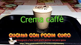 🍽 CREMA CAFFE FATTA IN CASA COME AL BAR ☕️ [upl. by Nyloc]