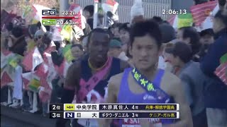 第85回箱根駅伝2区ハイライト [upl. by Ainelec771]