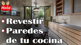 Top Ideas para revestir las paredes de tu cocina [upl. by Ainesell953]