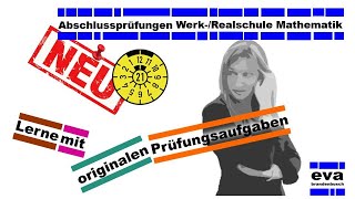 Abschlussprüfungen komplette Prüfung 2021  BW Realschule Mathematik [upl. by Liam]