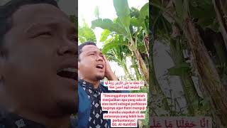 salam dari Binjai❎ salam dari Bima ✅ Qori pemula suara melengking 🤲😇fypシ゚viral [upl. by Ramburt]