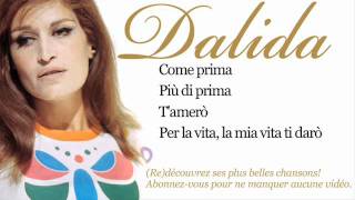 Dalida  Come prima  Paroles Lyrics [upl. by Silecara]