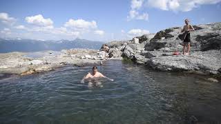 Mt Begbie Glacier Lake Swim [upl. by Malita]