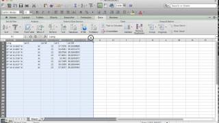 How to Convert Lat Long in DMS to Decimal Degrees in Excel [upl. by Ahsino]