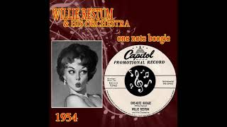 willie restum amp his orchestra  one note boogie [upl. by Esela]