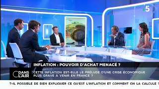 Inflation  pouvoir dachat menacé   Les questions SMS cdanslair 31082018 [upl. by Reh732]