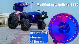 NEW HOLLAND 3630 TRACTOR BEST MODIFICATION BY TRACTOR KING  MODIFIED CLUB [upl. by Weinert]