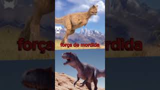 Alossauro VS Carnotauro dinosaur mundodosdinossauros jurassicworld [upl. by Etna]