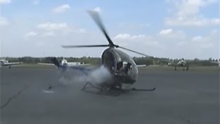 Schweizer Helicopter Mishap  AIM May 2008 [upl. by Notnek]