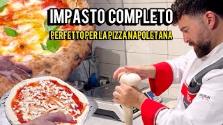 PIZZA NAPOLETANA di VINCENZO CAPUANO  segreti per un IMPASTO perfetto [upl. by Htebasile]