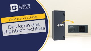 Kaba Mauer Combi Schloss  Funktionen und Sicherheit [upl. by Jurkoic]