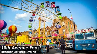 18th Avenue FEAST in BENSONHURST  Walking in Brooklyn NYC  Commentary amp City Ambience 4K [upl. by Azpurua350]