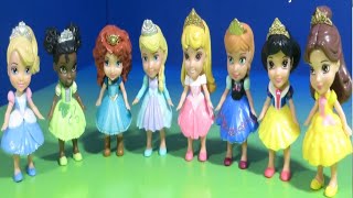 My First Disney Princess Mini Toddler Doll Collection [upl. by Rodablas]