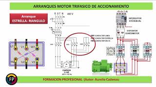 Clase 97 Como conectar motores trifasicos para diferentes arranques [upl. by Attenwahs]