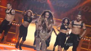 Jennifer Lopez Ft Pitbull  Live On The Floor American Idol HD [upl. by Eentihw]