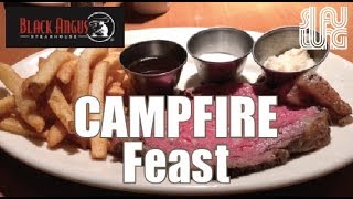 Black Angus Steakhouse Campfire Feast Dinner For Two [upl. by Esenaj]