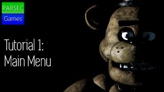 MAIN MENU  How To Make A Fnaf Game On Scratch  Ep1  ParsecGames [upl. by Urd]