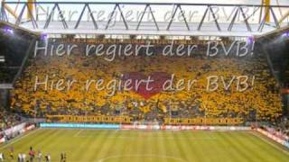 BVB Dortmund Fangesänge MIT TEXT [upl. by Noiz]