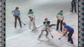 FLASHBACK Looking at the popularity of broomball in Texas 1984 [upl. by Kathryn]