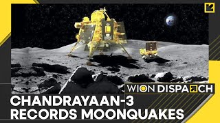 Indias Chandrayaan3 records more than 50 moonquakes  WION Dispatch [upl. by Atinev]