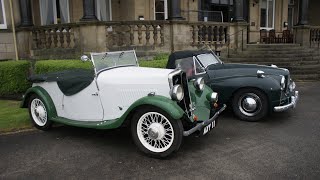 JOWETT MOTOR CARS AT MAJESTIC HOTEL HARROGATE CLASSICCARS JOWETT carspotting ENGLISHCLASSICCAR [upl. by Amliw]