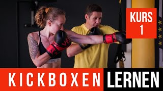 Kurs 1 Deckung und Kampfstellung  Kickboxen lernen in Köln und Bonn [upl. by Anifesoj]