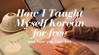 Basic Guide to Korean SelfStudy 【Tips  Resources】 [upl. by Nigel]