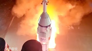 Replay Chinas Shenzhou 15 crew launches to Tiangong space station  Full Broadcast [upl. by Basir]