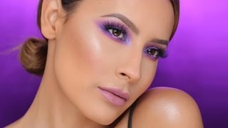 Purple  Pink Smokey Eyes [upl. by Yorgo]