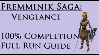 RSMini Fremminik Saga  Vengeance 100 Completion Guide [upl. by Ardie]