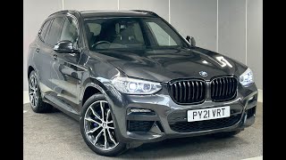 2021 BMW X3 M Sport 30 Diesel Hybrid Auto xDrive  Lancaster Automart [upl. by Berneta]