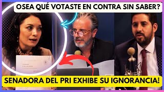 SE PUSO BRAVO HAMLET NO PERDONO A SENADORA DEL PRI LA EXHIBE Y LA ACABA POR SUS MENTIRAS 4t amlo [upl. by Camille]