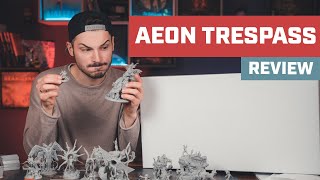 Aeon Trespass Odysey Board game review [upl. by Ahkihs]