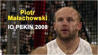 Piotr Małachowski rzut dyskiem IO Pekin 2008 Polski komentarz [upl. by Stacie570]