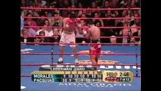 Morales vs Pacquiao I The Classic Battle That Shocked the World [upl. by Mackenie]