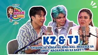 KZ TANDINGAN amp TJ MONTERDE Kinsa ba ning nagmessage sa imog ‘nagkaon na ka baby  KUAN ON ONE [upl. by Entirb67]