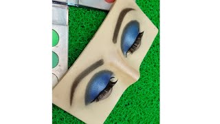 simple eye makeup  how to do eye makeup  ChanchanEyemakeup [upl. by Hallie]