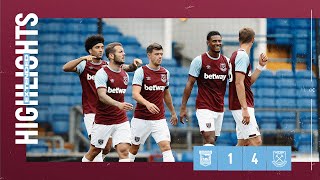 HIGHLIGHTS  IPSWICH TOWN 14 WEST HAM UNITED [upl. by Arevle989]