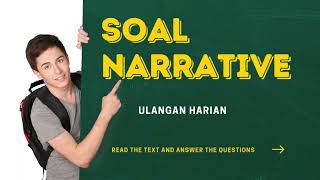 SOAL NARRATIVE ULANGAN HARIAN BAHASA INGGRIS [upl. by Shirleen]