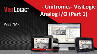 WEBINAR  Unitronics VisiLogic Analog IO Part 1 [upl. by Buchanan]