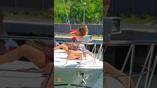 📹👸 Yacht Queen at Haulover Inlet The Glamorous Photoshoot [upl. by Alletnahs]