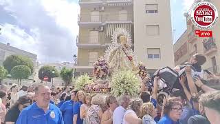 Vídeo resumen Procesión de la Virgen de la Cabeza Torredelcampo 010924 [upl. by Prudie]