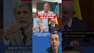 DEMETRIOS “ELE NÃO USOU O IMPROVISO ESSE É O PENSAMENTO DELE” noticias lula israel [upl. by Kempe272]