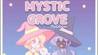 Roblox Mystic Grove Tycoon kawaii mushroom fairy [upl. by Alodie]