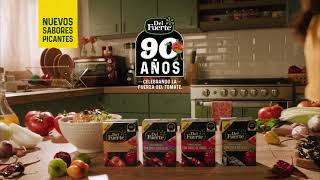 Llegaron los nuevos sabores picantes con Tomates Molidos  Del Fuerte® [upl. by Eanore146]